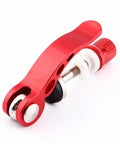 Red aluminum Bike Seatpost Quick Release Clamp And Skewer Fastener Replacement For Tool Free Height Adjustment