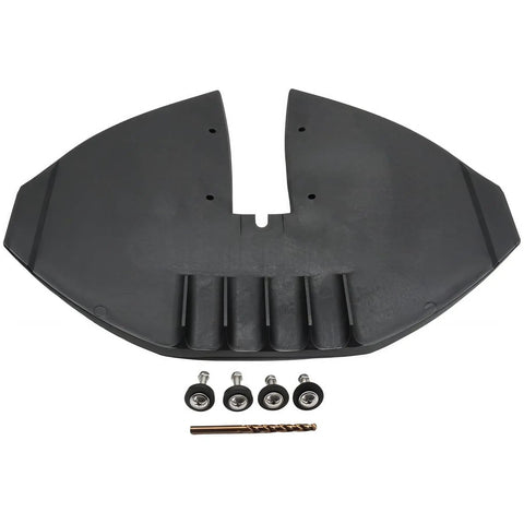 Whale Tail Hydrofoil Stabilizer For Boat Outboards And Sterndrives 40 To 300 HP with bolts and drill bit for easy installation