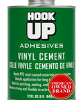 Go To Vinyl Cement Adhesive Heavy Duty Waterproof Fast Dry Bond For Pools Inflatables PVC Air Mattresses 32 OZ can