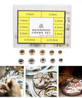 Watch Crown Parts Kit Waterproof Assorted Sizes 3.5mm 4.0mm 4.5mm 5.0mm 7.5mm DIY Friendly Repair Kit For Quartz Watches Pro Grade Tool Set