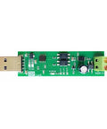 USB To MBUS Slave Module For FC722 Chip Debugging, Low Leakage Current, Industrial Rate 300 9600 BPS, Adjustable Bus Voltage 12V To 42V, 5V And 3.3V Regulated Output, Stable UART Communication MBUS Debugging Accessory, green PCB with USB and terminal block