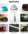 Grid of various applications for the Ultra Tiny Mini Linear Resonant Actuator Vibe Motor, including medical and VR equipment.