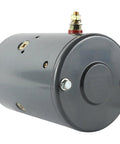 Top Shelf 12 Volt Pump Motor Ccw Rotation 1.7KW Heavy Duty Replacement motor with bolt holes for trucks and work equipment.