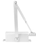 Aluminum Hydraulic Door Closer And Stopper With 180 Degree Positioning, Easy Install, Durable for Indoor Outdoor Use, Smooth Quiet Close