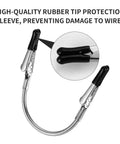 Two Pack Soldering Helping Hands Clamps Wire Holder with rubber tip protection for safe soldering.