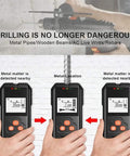 Ultimate Durable Digital Stud Finder And Wall Scanner With Bright Lcd Display For Tracking Metal Wood Iron And Live Ac Wiring Badass Drywall Detection Essential in use detecting metal behind drywall.