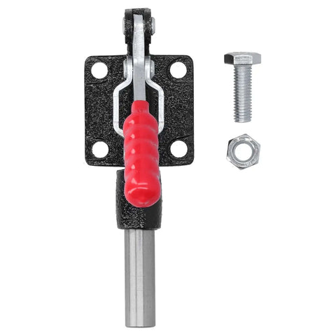 Heavy Duty Welding Toggle Clamp Horizontal Fixture With 390 Kg Holding Power For Secure Workholding Push Pull Stroke CNC Tool Cast Iron And Alloy Steel Construction