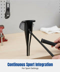Hands using Easy Grip Golf Club Grip Installer No Sweat Shaft Change Tool For Quick Replacements, Travel Ready Golf Club Repair Accessory For Golfers