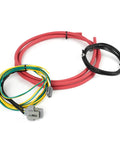 3G Alternator Conversion Harness Kit With Heavy Gauge Wiring For Ford F Series 1984 Upgrades From 1G And 2G To 3G Prewired 3 Pin ASI D Shaped Connector Simple Install For F 150 F 250 Super Duty Ranger Bronco Mustang Electrical System Upgrade, showing wiring and connectors.