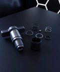 Hottie Impact Driver Anvil Repair Kit For Dewalt DCF885 steel socket set, anvil, rings, spring, and grip sleeve