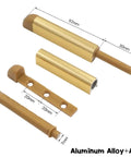 Push To Open Damper Buffer Magnetic Cabinet Door Latches Smooth Quiet Closer Rebounder Cupboard Catch Drawer Stopper