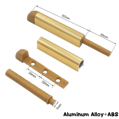 Push To Open Damper Buffer Magnetic Cabinet Door Latches Smooth Quiet Closer Rebounder Cupboard Catch Drawer Stopper