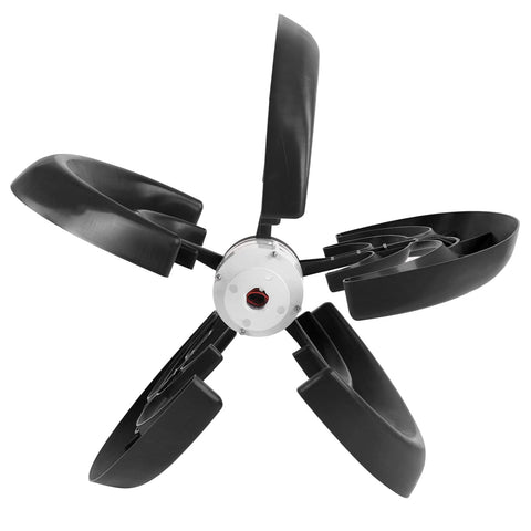 Beefy 1200W Vertical Axis Wind Turbine Kit With 12V Controller For Boats Terraces And Cabins Five Blade Reinforced Nylon Design