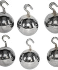 25mm Steel Pendulum Balls With Hooks Chrome Finish Durable Precision Metal Bobs For Science Class Demos And Mechanics Experiments In Physics Labs Worldwide