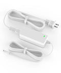Power Cord Replacement For Cricut Cutting Machines Like Explore Air 2 Expression 2 Explore Air Explore One Create Mini And More 18V Charger Power Supply White, white adapter with cord