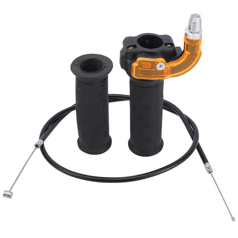 Throttle Twist Grip Universal Fit For 47Cc 49Cc 50Cc 90Cc 110Cc 125Cc To 140Cc 2 Stroke And 4 Stroke Engines On Motorcycle Atv Scooter Go Kart Buggy Moped Chopper Pit Bike Dirt Bike Mini Bike Racing Bike Trail Bike And More Ready To Roll