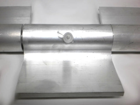 Heavy Duty Aluminum Greaseable Weld On Trailer Hinge For Durable Trailer Doors And Tailgates White Finish Rust Resistant