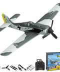 FW190 Fighter Remote Control RC Plane Dope Stability For Beginners And Pros with box and accessories visible