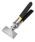 Heavy Duty Hand Seamer Pliers For Plate Metals And Conduits showing vanadium steel construction and non-slip rubber handles