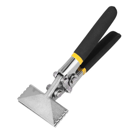Heavy Duty Hand Seamer Pliers For Plate Metals And Conduits showing vanadium steel construction and non-slip rubber handles