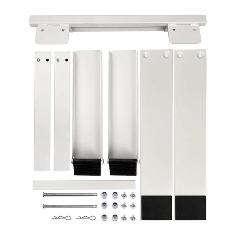 Heavy Duty No Drill Window AC Bracket That Holds Up To 200 Lbs, steel parts and hardware for Easy Install Universal Window Air Conditioner Support