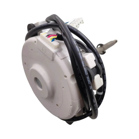 Beefed-Up Brushless DC Air Conditioner Motor With High Torque For Efficient Cooling Compatible With Midea WZDK85-38G Fan Motor SIC-61FW-F180-2 Replacement Parts Durable AC Motor Upgrade For Faster Airflow Quiet And Stable Performance.