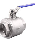 Stainless Steel 304 Ball Valve Full Port Heavy Duty Pro Grade For WOG With Locking Device 3 Inch NPT High Pressure 1000 PSI