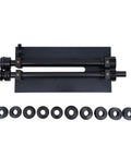 Roller Kit For Metal Sheets Tubing And Pipe With 12 Inch Gear Drive Bench Beader And 6 Dies Set Heavy Duty Steel Construction