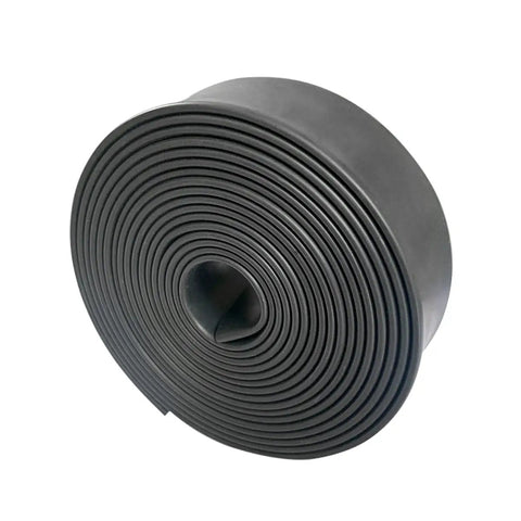 Heavy Duty Marine Grade Dual Wall Heat Shrink Tubing Roll 3:1 Adhesive Lined Wire Jacket Half Inch By Ten Feet Black roll view