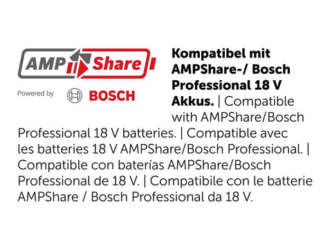 Tough As Nails Badass Cordless Impact Drill With Two Speed Settings And Full Metal Gearbox For Masonry Stone Metal Up To 13 Mm Includes Rugged Storage Case And QuickIN Battery System compatible with Bosch 18V batteries.