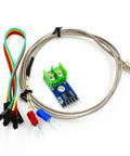 HiLetgo MAX6675 thermocouple module with K-type sensor, braided cable, Arduino-compatible kit