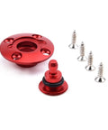 Rugged CNC Aluminum Fuel Dot Filler For RC Airplanes And Boats With Oiling Port Easy Install Direct Tank Fill Without Opening Fuselage