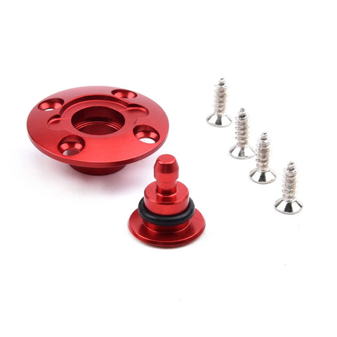 Rugged CNC Aluminum Fuel Dot Filler For RC Airplanes And Boats With Oiling Port Easy Install Direct Tank Fill Without Opening Fuselage