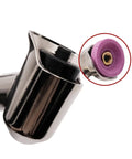 The Ultimate Pneumatic Mini Grinder With 45 Or 90 Degree Swivel Head High Speed Air Powered Rotary Tool showing a threaded attachment for grinding.