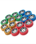 RC Wheel Hub Upgrade Kit for 1 by 28 Scale RC Cars Yellow Durable Racing Soft Tire Hub Easy Install High Strength Part assorted colors