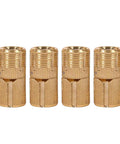 Beefy Copper Concealed Drum Hinges Set For Caravan Worktops And DIY Cabinets 180 Degree Opening Fits 10mm 12mm 14mm 16mm Doors Rust Resistant