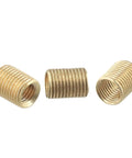 Gold Aluminum Shift Knob Thread Adapter Kit 3 Piece M10x1.25 M10x1.5 M8x1.25 Nut Insert Set for manual gear shifter