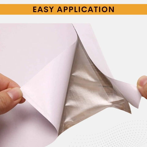 500 Pack 6.5X10 Shipping Label Sleeves Dead Simple Self Adhesive Packing Slip Pouches showing easy application peel back