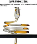 Next Level Manual Cold Drip Coffee Maker For Home Baristas Chasing Killer Cold Brew showcases a glass spiral drip tube.