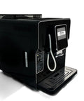Kickstart Your Daily Java With This Slick Super Automatic Espresso Machine Featuring A Bpa Free Design Built In Grinder Responsive Touch Screen And Breeze To Clean Operation For Flawless Barista Level Shots In Matte Black - side view, matte black finish, touch screen