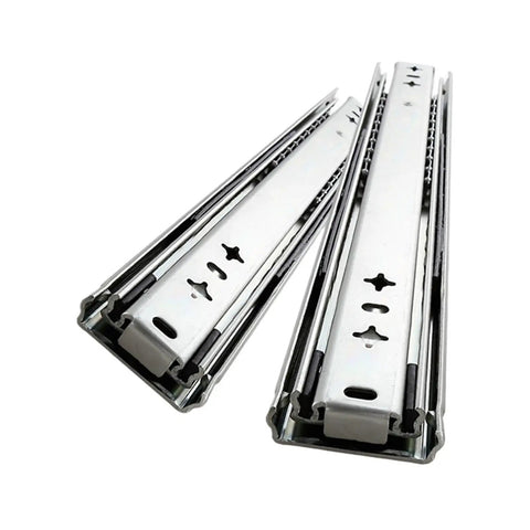 Real Heavy Duty 53mm Full Extension Drawer Slides With Ball Bearings Deliver Smooth Glide Under Max Load Featuring Rust Proof Galvanized Blue Finish So 700mm Long Slides Hit Full Access On Deepest Drawers Fast Today In Workshop Home Cabinets. 53mm 700mm steel drawer slides