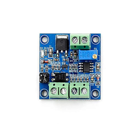 Top view of PWM To Voltage Converter Module Zero To Hundred Percent PWM To Zero To Ten Volt Analog Output for PLC and industrial control.
