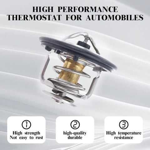 Heavy Duty Engine Thermostat Built Tough To Keep Your Ride Cool And Run Smooth Durable Temp Regulator for automobiles.