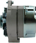 Side view of Heavy Duty 63 Amp 12 Volt Marine Alternator With Self Excited 10SI Style SAEJ1171 Certified Drop In Replacement.
