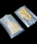 100 Pack Small Vacuum Sealer Bags 2.7x3.9 Inches Open Top Clear Pouches For Food Storage With Tear Notch And Easy Tear