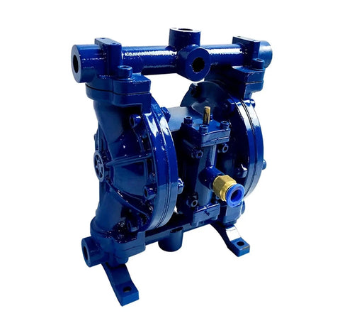 Heavy Duty Cast Iron Air Operated Pneumatic Double Diaphragm Pump For Ship Waste Water Transfer. Built Like A Brick To Handle Tough Slurries And Corrosive Liquids With Ease On Board Vessels. Reliable Industrial Grade Performance You Can Count On Without