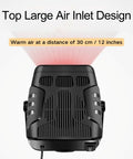 Pocket Sized USB Battery Space Heater Running Smooth With Dual Phone Chargers And Two Comfort Settings Tailor Made For Office Desks Camping Trails Or Road Trips Sweet with large air inlet design.