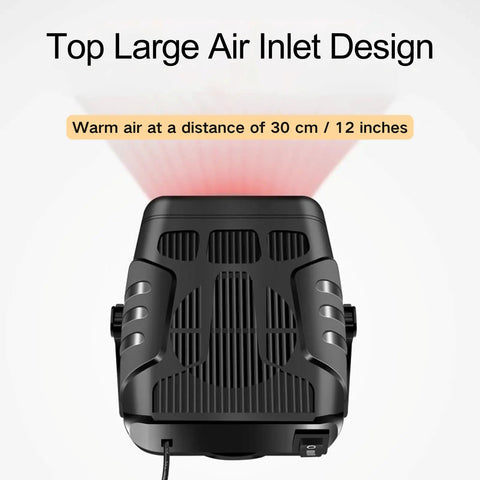 Pocket Sized USB Battery Space Heater Running Smooth With Dual Phone Chargers And Two Comfort Settings Tailor Made For Office Desks Camping Trails Or Road Trips Sweet with large air inlet design.