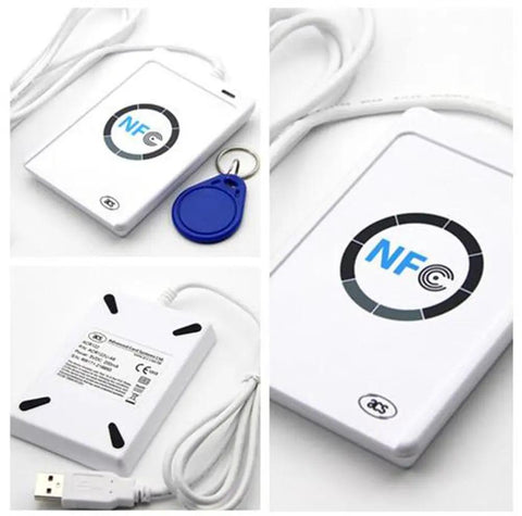 ACR122U NFC Card Reader Writer USB with SDK for ISO 14443 Mifare and FeliCa Cards CCID Compliant Easy Plug and Play Module