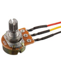 10K Ohm Rotary Potentiometer With Knurled Shaft Three Terminals Linear Taper XH2.54-3 Pin Connector Cable Pack Of 2 Carbon Film